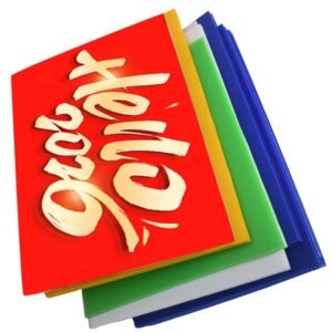 Recyclable Corrugated Plastic Sheet: PP Hollow Board for Decoration & Cheap Large Signs
