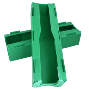 PP Corrugated Warehouse Picking Box for Storage, Sorting, and Logistics